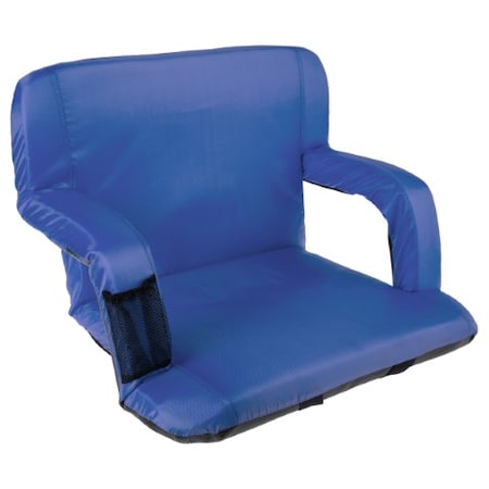 Hastings Home Extra Wide Stadium Chair - Blue 276337ORK